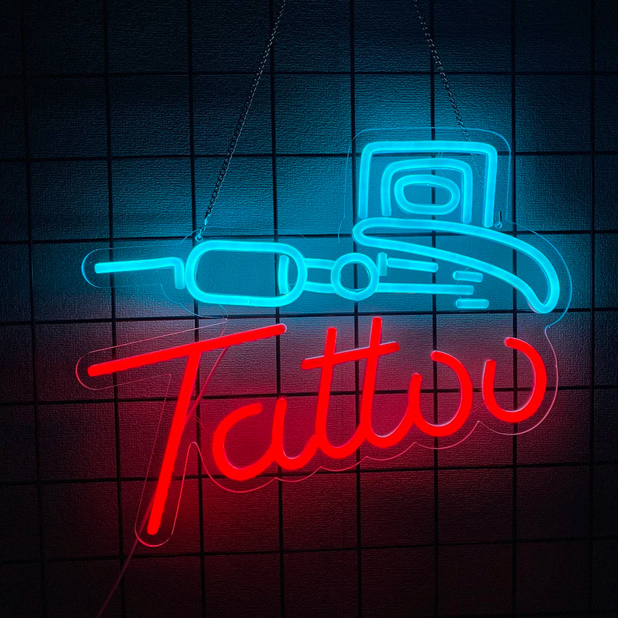 Tattoo Parlor Neon Signs