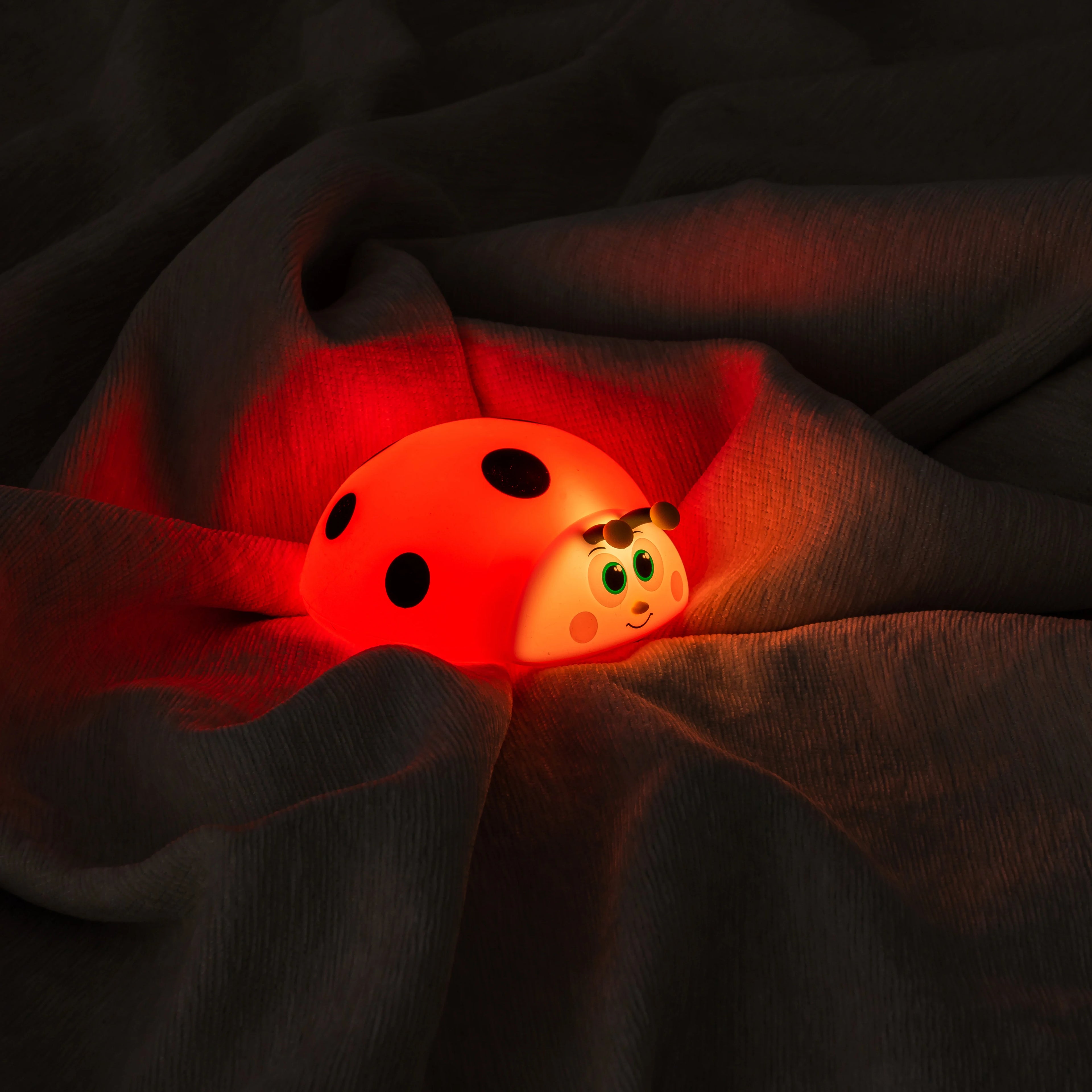 Silicone Ladybug Night Light