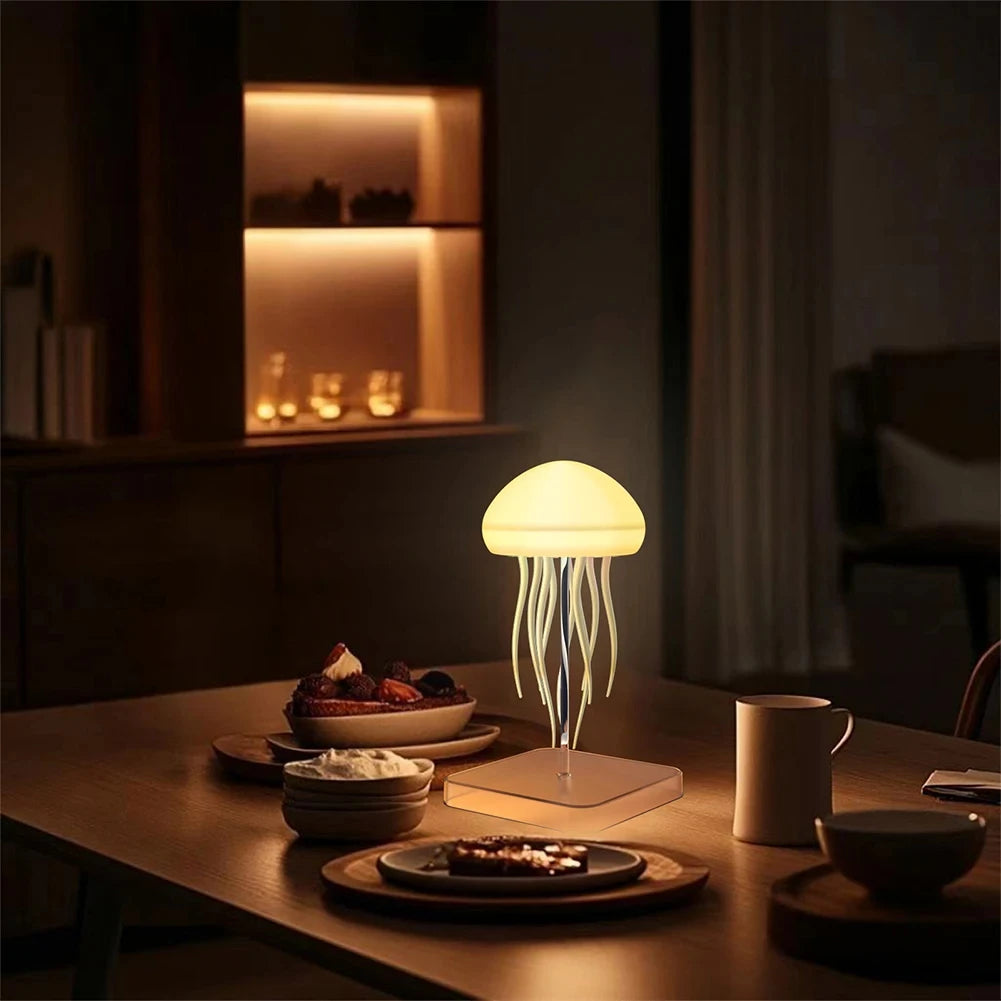 Aesthetic Jellyfish Moving Lamp