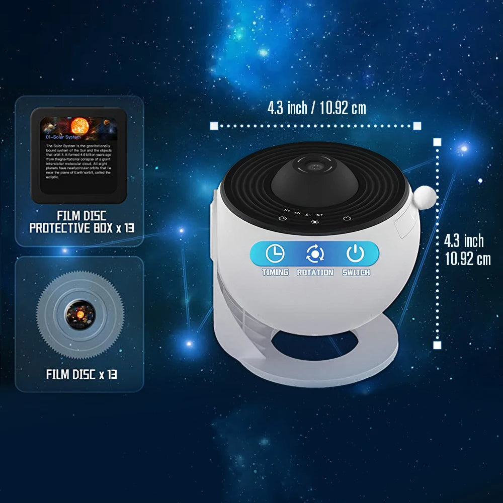 13-in-1 Planetarium Galaxy Projector