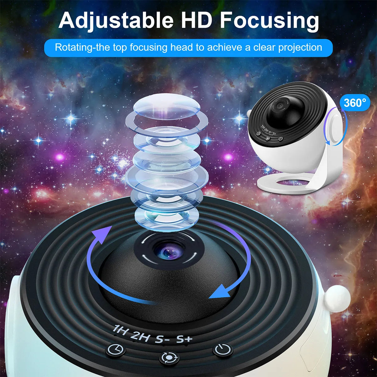 13-in-1 Planetarium Galaxy Projector