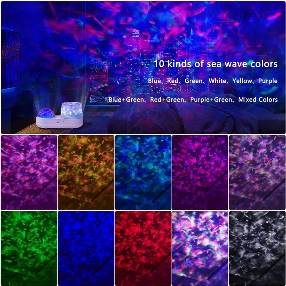 Ocean Wave Projector Night Light